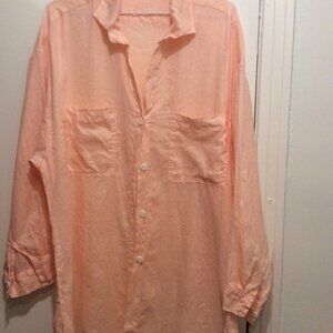 Faithfull The Brand Linen Shirt 100% linen Size L